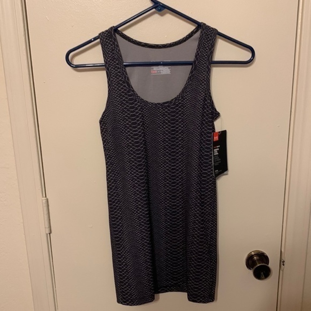 NWT - Under Armour Heat Gear Women’s Tank Top (Fitted Gray / Small)
